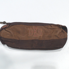 BLOOPER BAG: Personalized Waxed Canvas Dopp Kit
