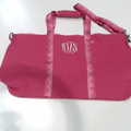 BLOOPER BAG: Monogrammed Weekend Bag