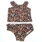 BLOOPER KIDS: Monogrammed Kids Ruffle Tankini