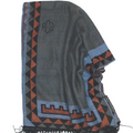 BLOOPER CLOTHING: Monogrammed Aztec Poncho