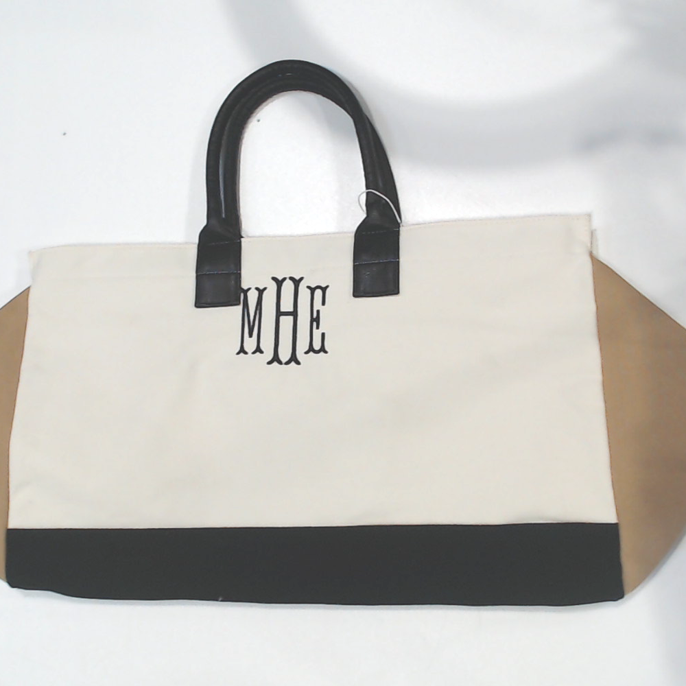 BLOOPER BAG: Monogrammed Upscale Weekender