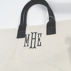 BLOOPER BAG: Monogrammed Upscale Weekender