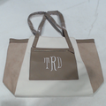 BLOOPER BAG: Monogrammed Colorblock Tote Bag