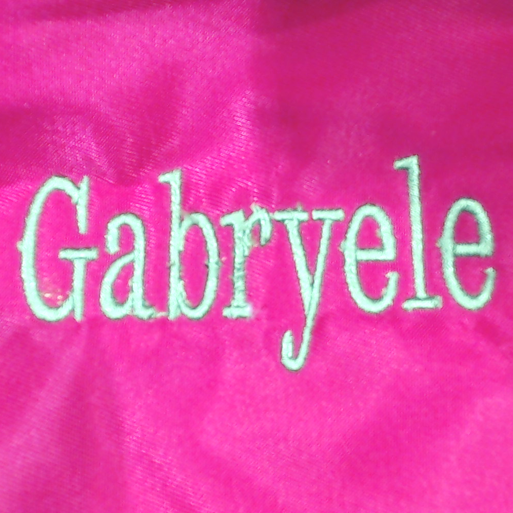 BLOOPER BAG: Monogrammed Large Sling Bag