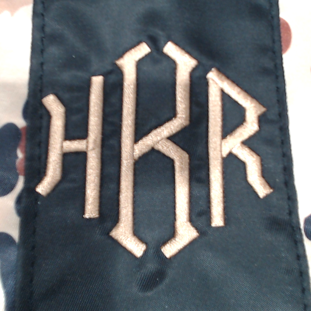 BLOOPER ACCESSORY: Monogrammed Packable Hanging Travel Case