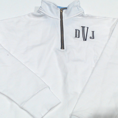 BLOOPER CLOTHING: Monogrammed Quarter Zip Sweatshirt
