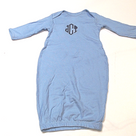 BLOOPER KIDS: Monogrammed Baby Layette Gown