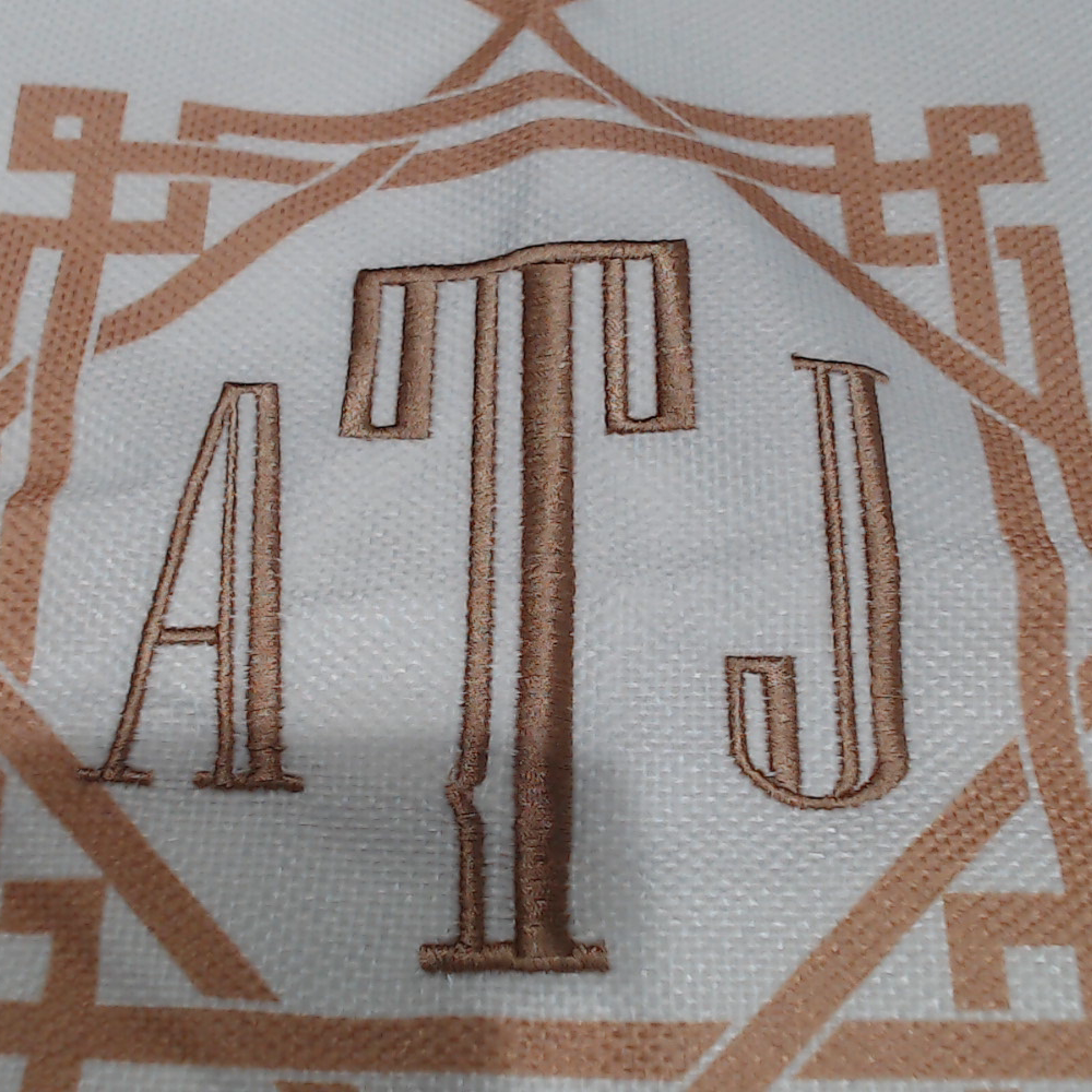BLOOPER ACCESSORY: Monogrammed Southern Prep Pillow Sham