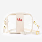 Ohio State Buckeyes Clear Stadium Crossbody Bag | Bone