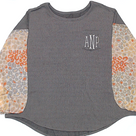 BLOOPER CLOTHING: Monogrammed Puff Sleeve Top