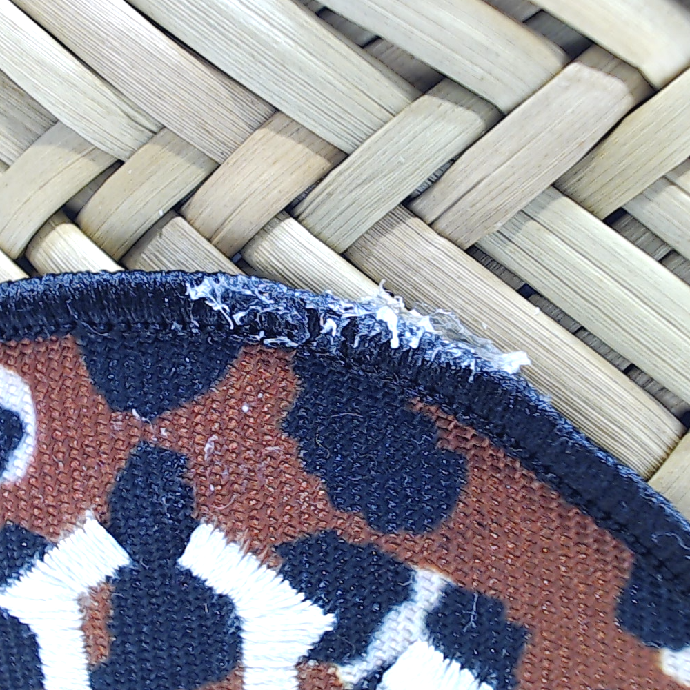 BLOOPER ACCESSORY: Monogrammed Straw Hat