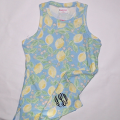 BLOOPER SWIM: Monogrammed Coastal Cover Up