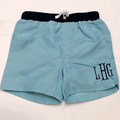 BLOOPER KIDS: Monogrammed Boys Swim Trunks
