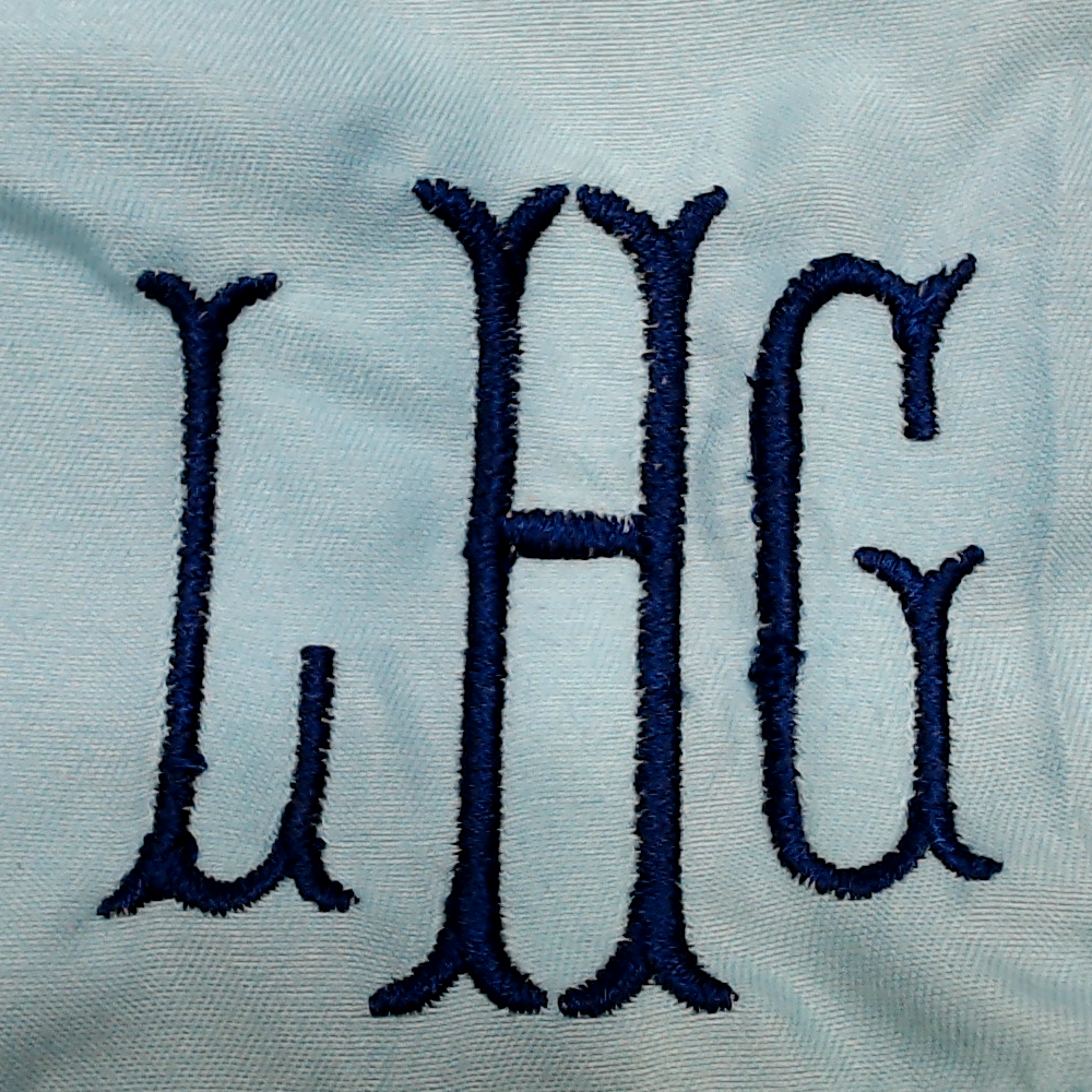 BLOOPER KIDS: Monogrammed Boys Swim Trunks