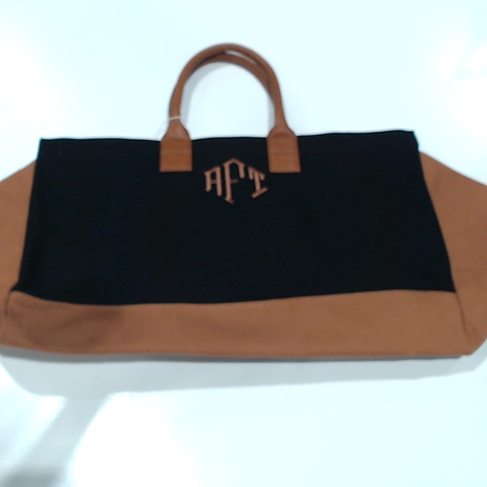 BLOOPER BAG: Monogrammed Upscale Weekender
