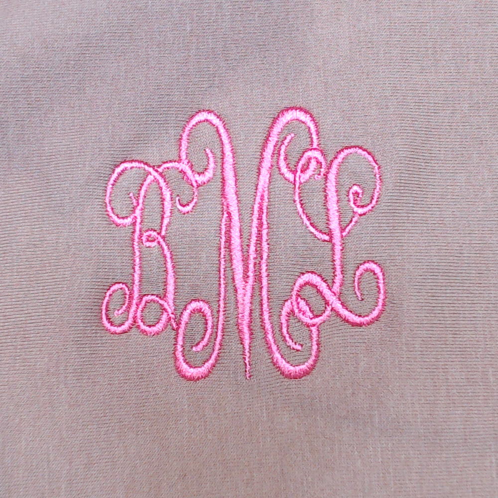 BLOOPER CLOTHING: Monogrammed Quarter Zip Sweatshirt