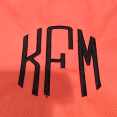 BLOOPER BAG: Monogrammed Weekend Bag