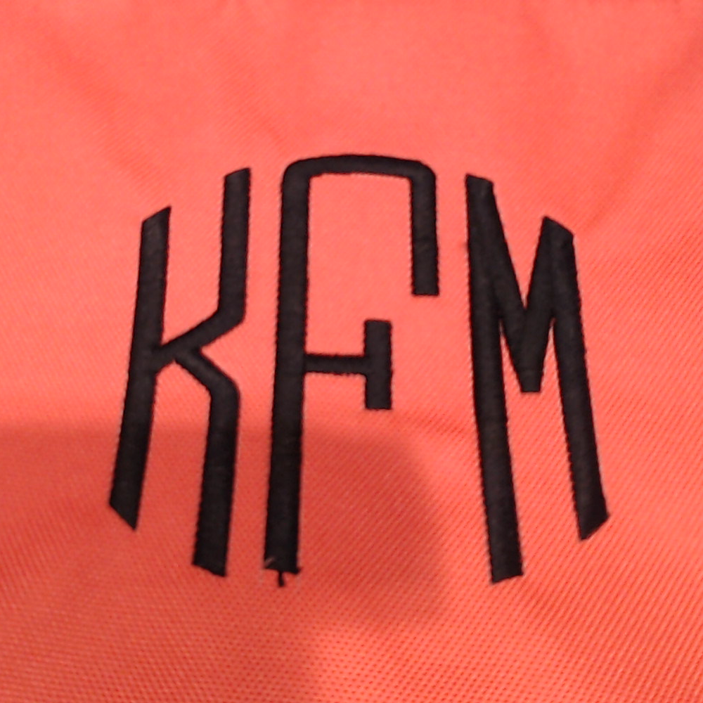 BLOOPER BAG: Monogrammed Weekend Bag