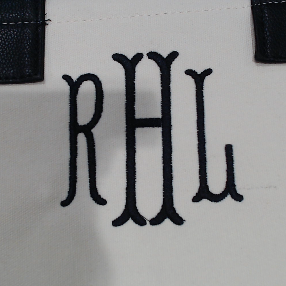 BLOOPER BAG: Monogrammed Upscale Weekender