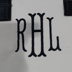 BLOOPER BAG: Monogrammed Upscale Weekender