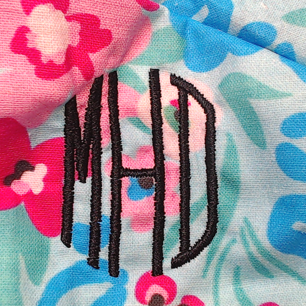 BLOOPER ACCESSORY: Monogrammed Scrub Cap