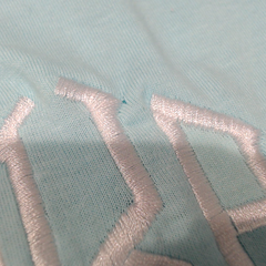 BLOOPER SWIM: Monogrammed Accent Cover Up