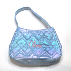BLOOPER KIDS: Monogrammed Youth Quilted Shoulder Bag