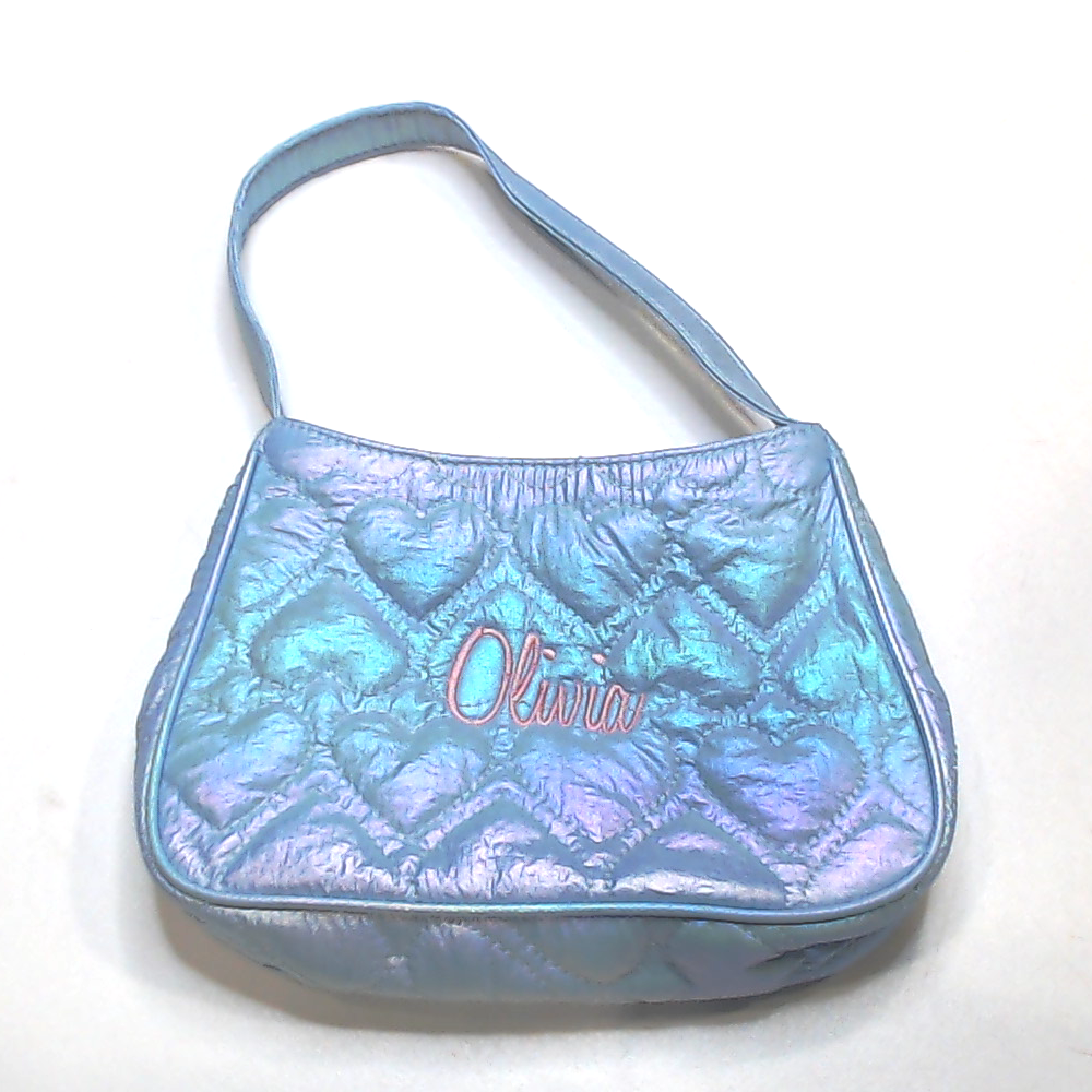 BLOOPER KIDS: Monogrammed Youth Quilted Shoulder Bag