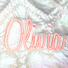 BLOOPER KIDS: Monogrammed Youth Quilted Shoulder Bag