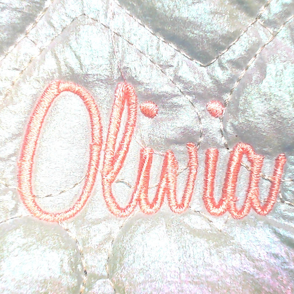 BLOOPER KIDS: Monogrammed Youth Quilted Shoulder Bag