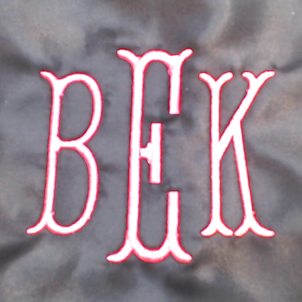 BLOOPER KIDS: Monogrammed Kids Basic Backpack