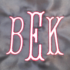 BLOOPER KIDS: Monogrammed Kids Basic Backpack