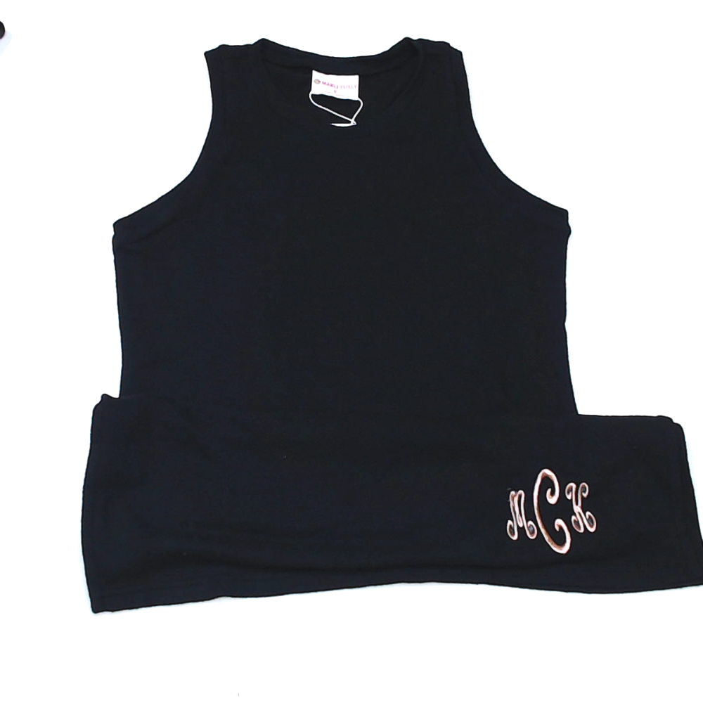 BLOOPER SWIM: Monogrammed Coastal Cover Up