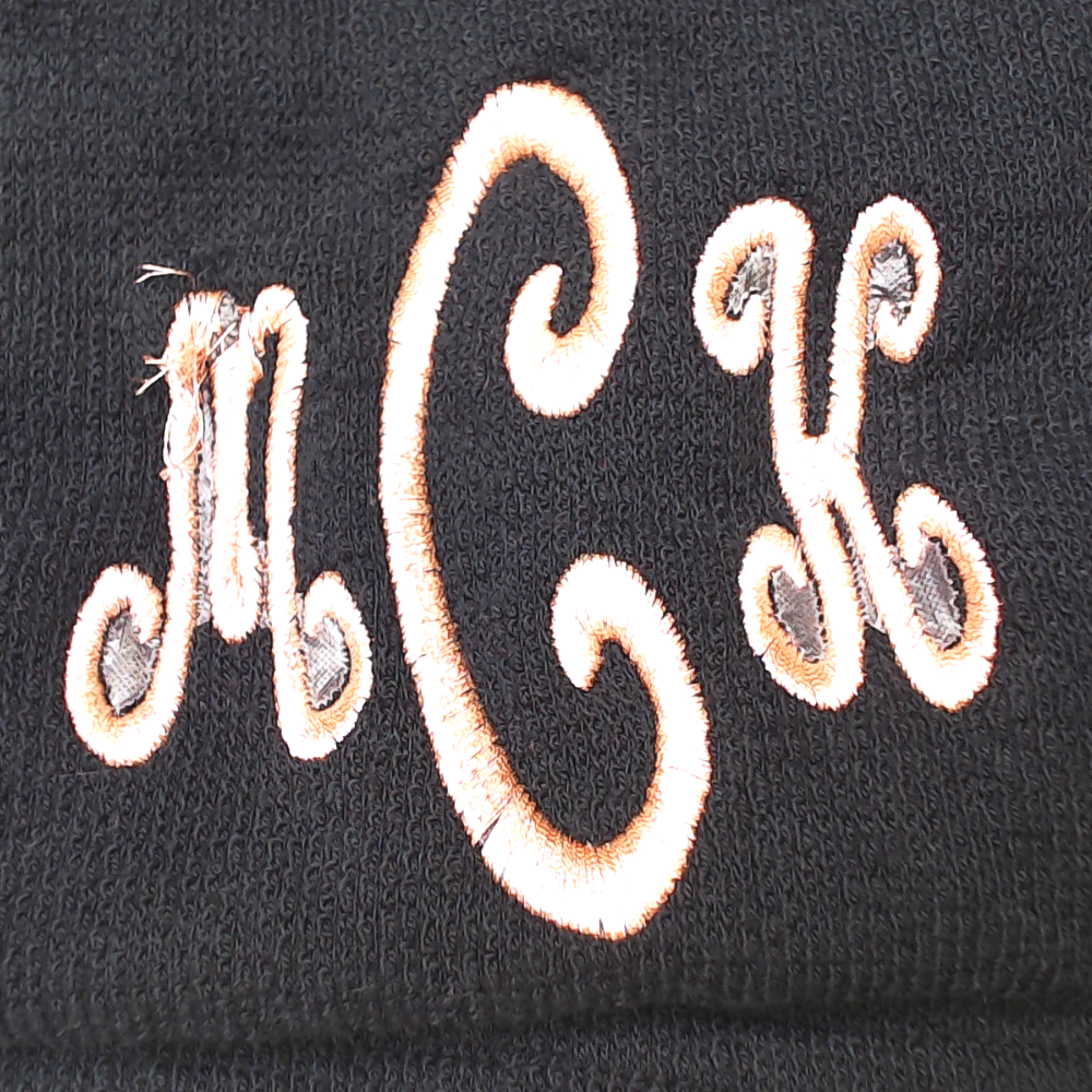 BLOOPER SWIM: Monogrammed Coastal Cover Up