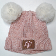 BLOOPER ACCESSORY: Monogrammed Beanie