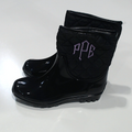 BLOOPER SHOES: Monogrammed Rain Boots