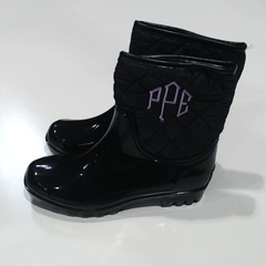 BLOOPER SHOES: Monogrammed Rain Boots