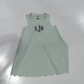 BLOOPER KIDS: Monogrammed Girls Scallop Dress