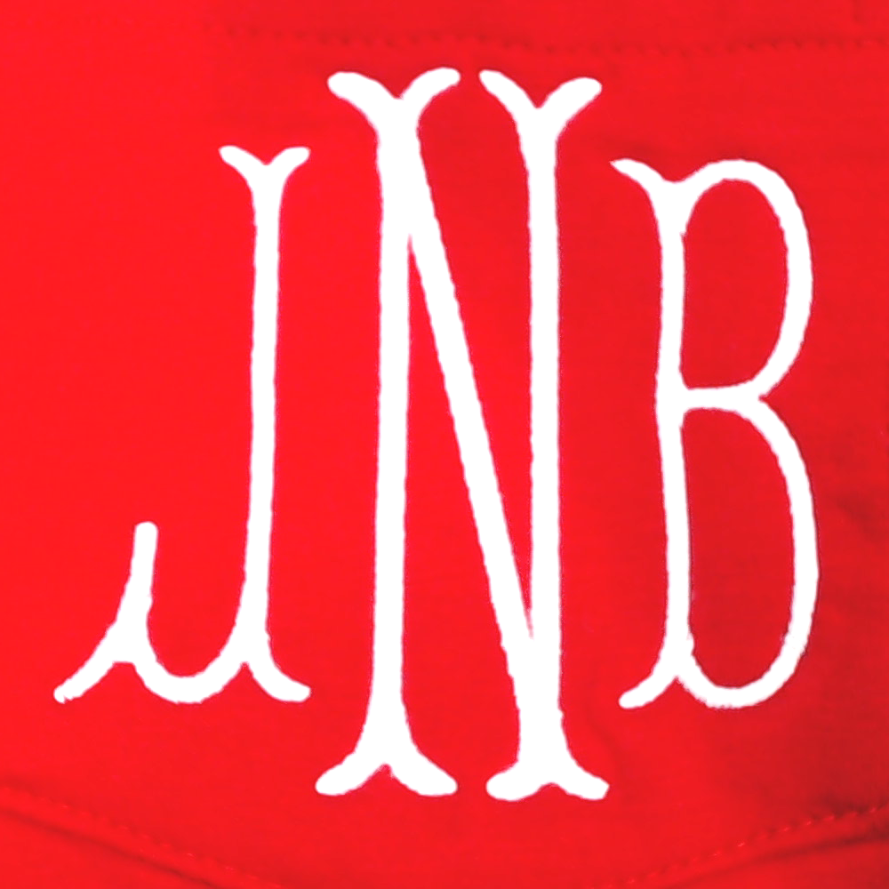 BLOOPER CLOTHING: Monogrammed Christmas T-Shirt