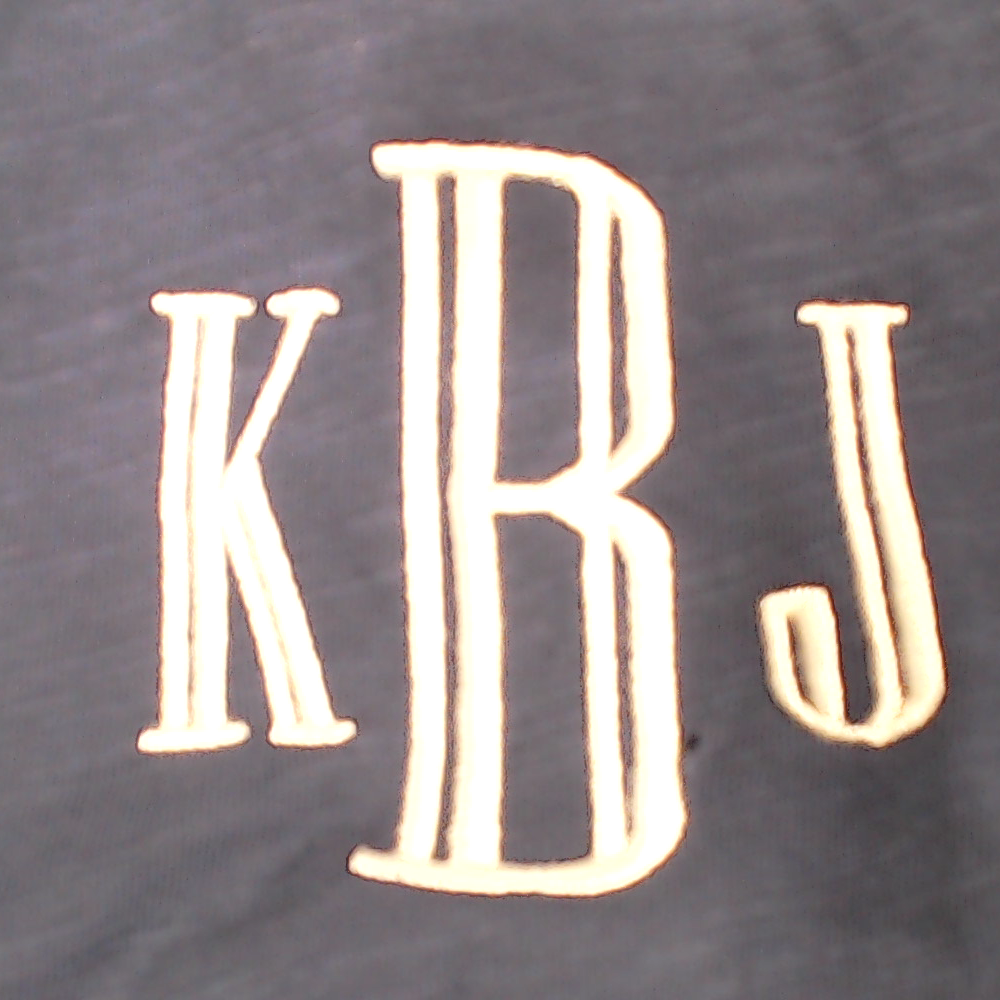 BLOOPER CLOTHING: Monogrammed Henley