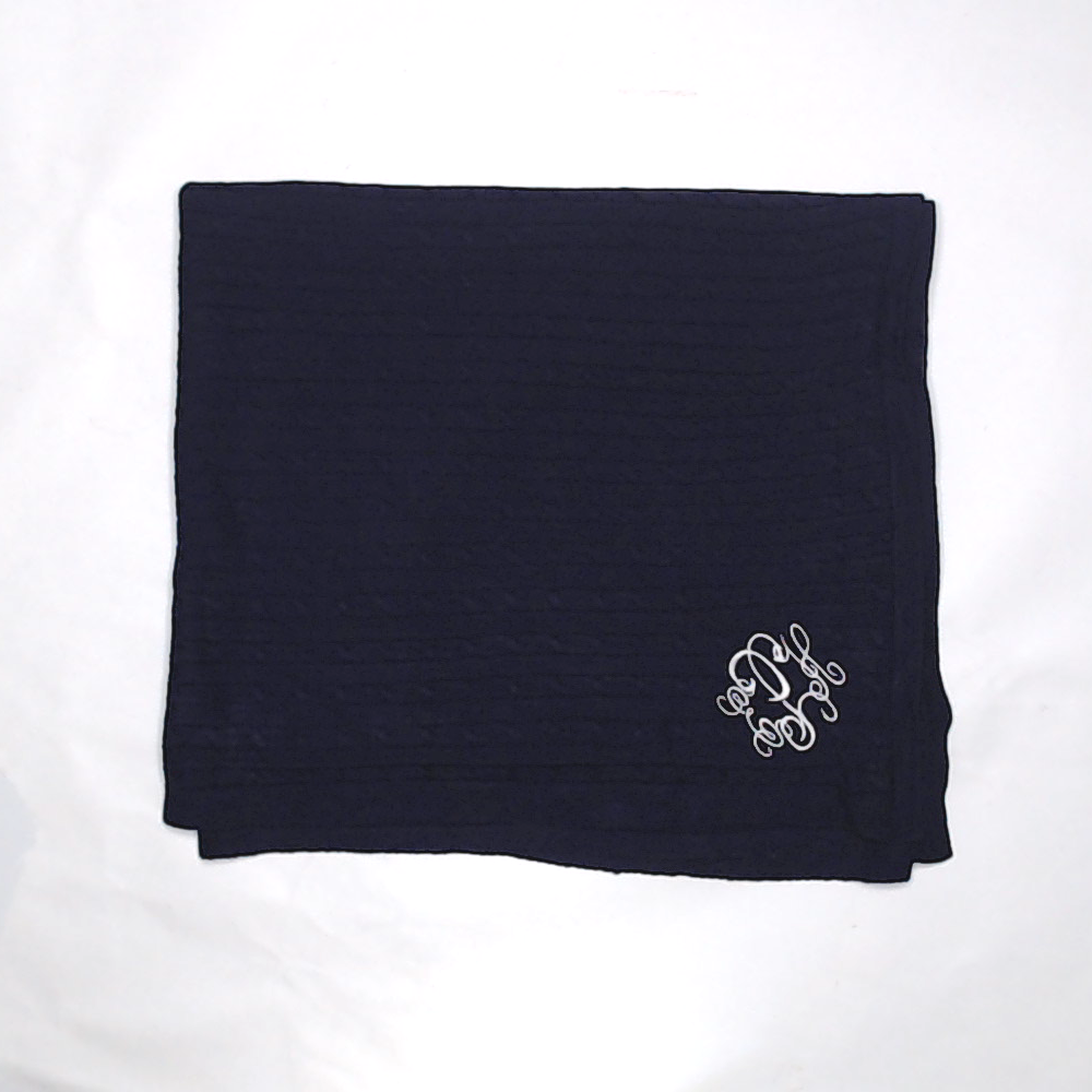 BLOOPER CLOTHING: Monogrammed Poncho