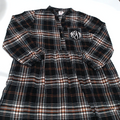 BLOOPER CLOTHING: Monogrammed Plaid Dress
