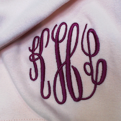 BLOOPER KIDS: Monogrammed Kids Sequin Hearts Sweatshirt