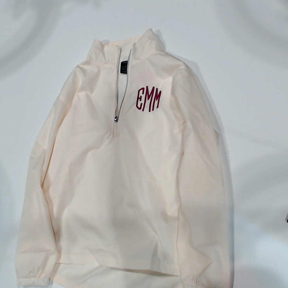 BLOOPER CLOTHING: Monogrammed Windbreaker Pullover
