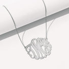 Monogrammed Signature Necklace | Sterling Silver