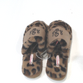 BLOOPER SHOES: Monogrammed Fuzzy Slippers