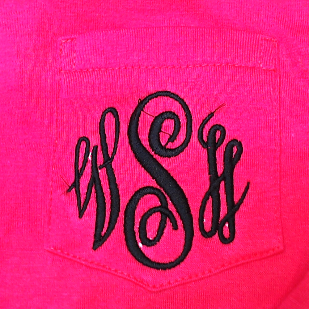 BLOOPER KIDS: Monogrammed Kids Long Sleeve Shirt