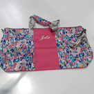 BLOOPER BAG: Monogrammed Weekend Bag
