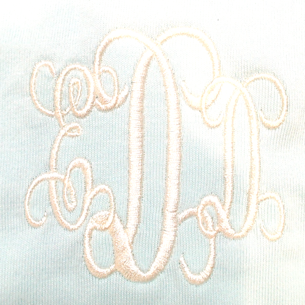 BLOOPER CLOTHING: Monogrammed Basic Tank Top