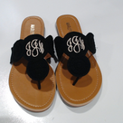 BLOOPER SHOES: Monogrammed Crochet Sandals